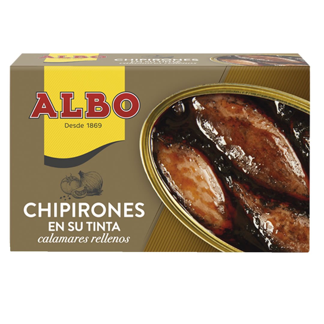 Chipirones Albo en su Tinta 112gr 1 10900 Albo Chipirones en su Tinta 112gr