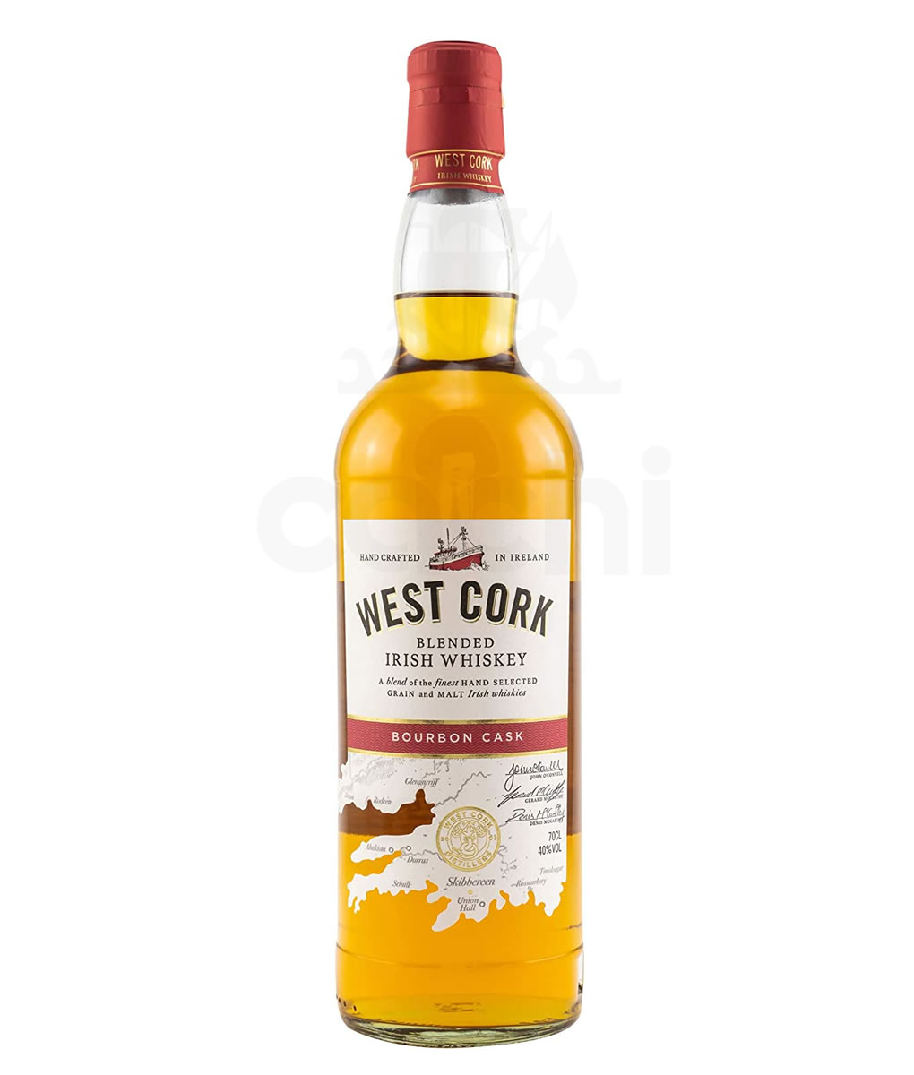 Whisky Irlandes West Cork Blended Bourbon Cask 700ml 1 11465 Whisky Irlandes West Cork Blended Bourbon Cask 700ml