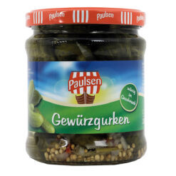 11523 PEPINILLOS EN VINAGRE PAULSEN 330grs