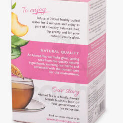 Te Ahmad Beauty Peach,Carob,Rose Petals 20sobres Sin Cafeína 4