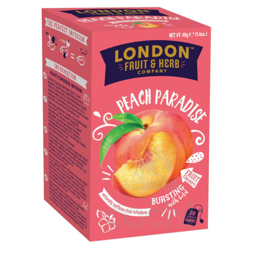 Te London Fruit & Herb Peach Paradise 20s Infusión S/Cafeína 1