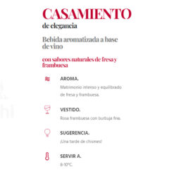 Alternative view of Espumante Frances J P Chenet Fashion Strawberry Raspberry