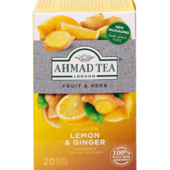 Ahmad Tea Caja x 20 Bags Infusion Lemon & Ginger