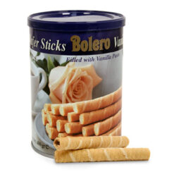 Barquillos Bolero de Vainilla lata 400gr