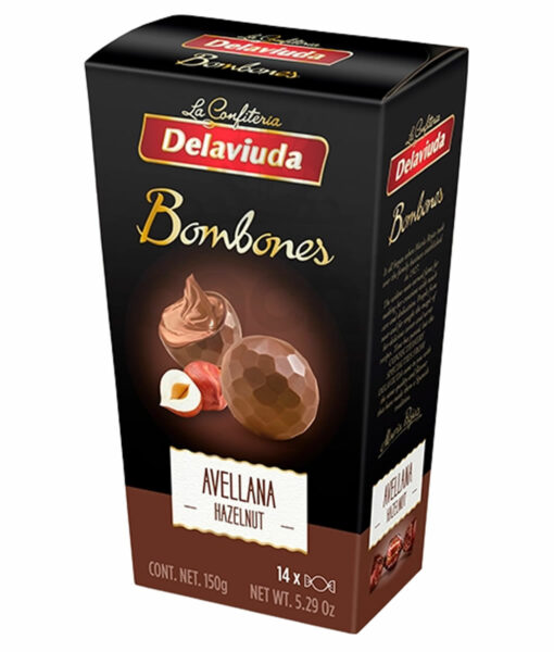 Bombones Delaviuda Chocolate con Avellanas 150gr 1