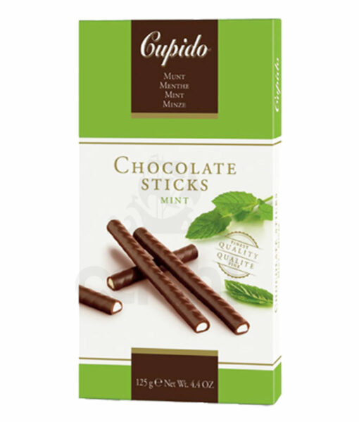 Chocolate Sticks Menta Cupido 125gr Bélgica 1