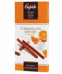 Chocolate Sticks Naranja Cupido 125gr Bélgica
