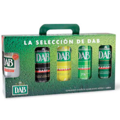 Cerveza Alemana Dab Lata x 4 variedades 500ml + Jarra
