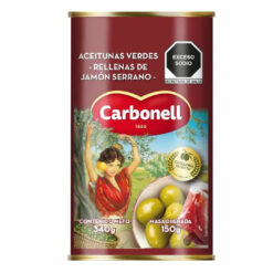 Aceitunas Con Jamon Serrano Carbonell 350gr