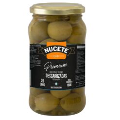Aceitunas Verdes Nucete Premium sin Hueso 360grs