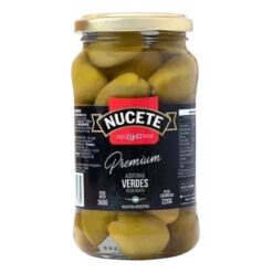 Aceitunas Verdes Nucete enteras Premium 360grs