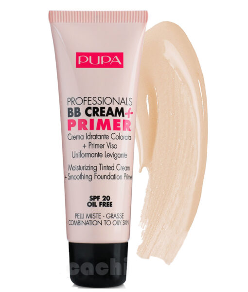 BB Cream Pupa Profesional Primer Piel Mixta 001 Nude 50ml