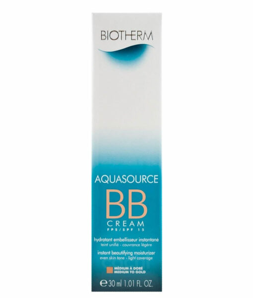 BB Crema Hidratante Biotherm Aquasource Medio/Gold 30ml