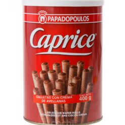 Barquillos Rellenos Caprice Griegos 400gr