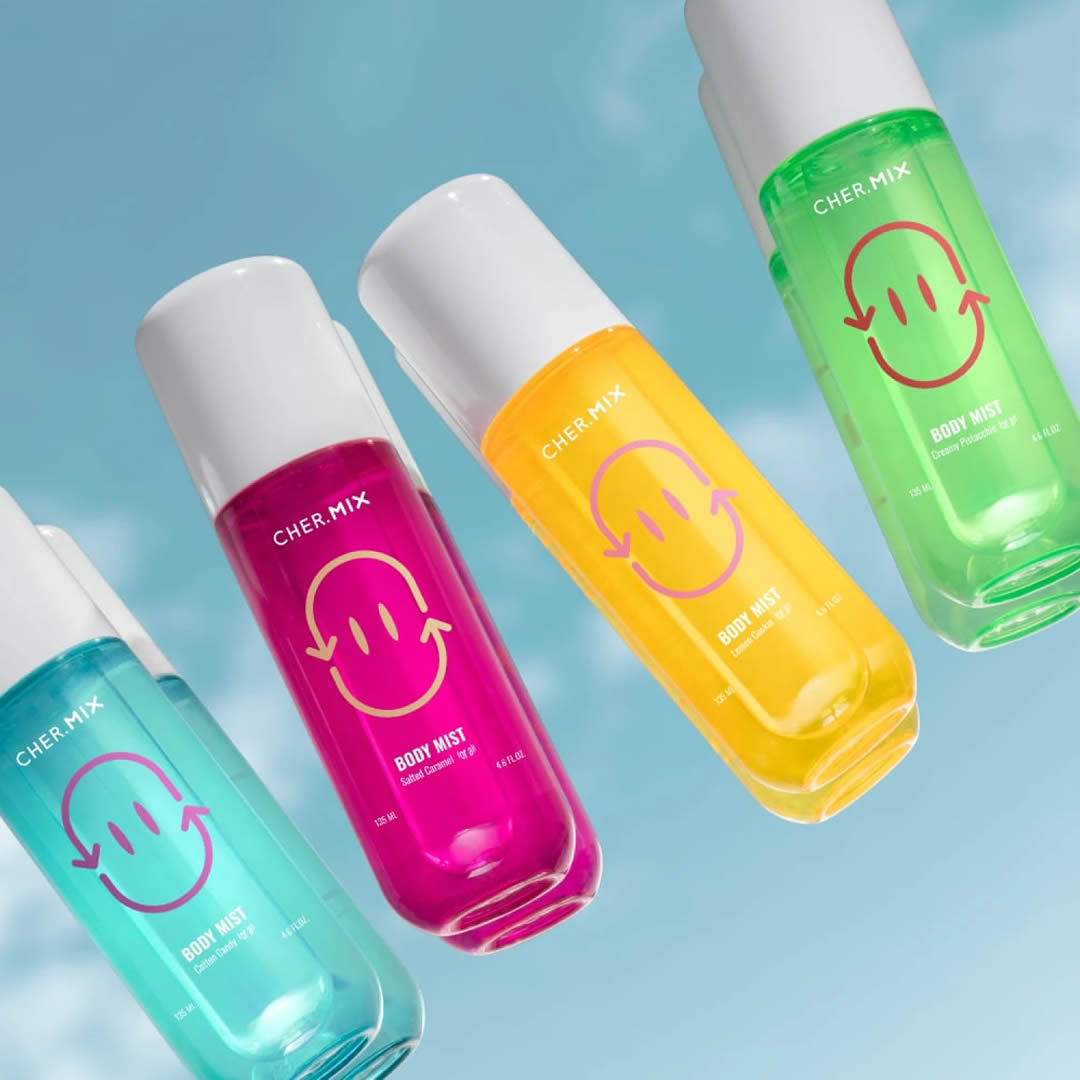 Body Mist Cher Mix Salted Caramel 135ml 3 Body Mist Cher Salted Caramel 135ml