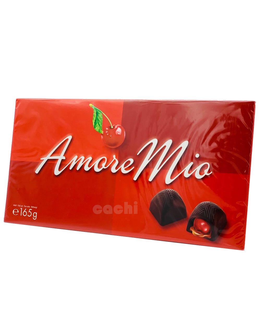 Bombones Amore Mío 165gr Cereza con Licor