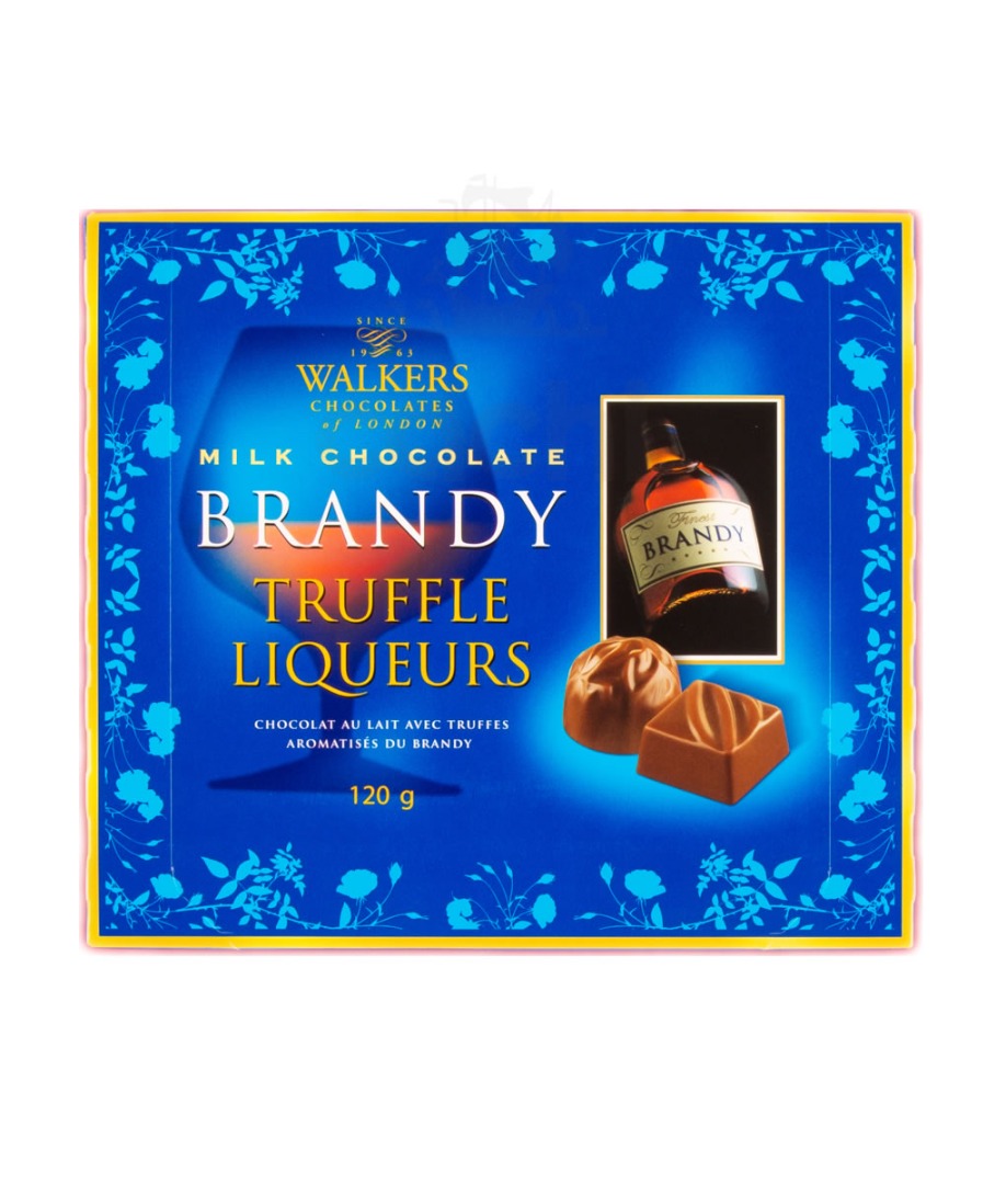 Bombones Ingleses Walkers Brandy Truffle Liqueurs 120gr