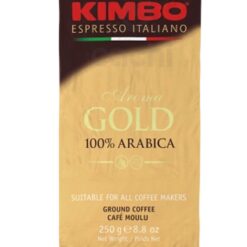 Cafe Kimbo Gold Italiano 100% Arabica 250gr Molido