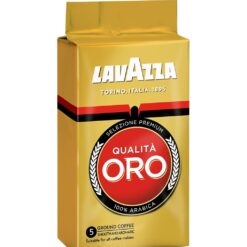 Cafe Lavazza Qualita Oro 250gr De Maquina Molido Intensidad