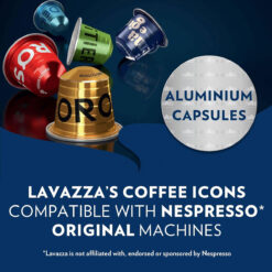 Capsulas Lavazza Lungo Compatible Nespresso intensidad 12/13