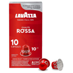 Capsulas Lavazza Rossa Compatible Nespresso intensidad 10/13