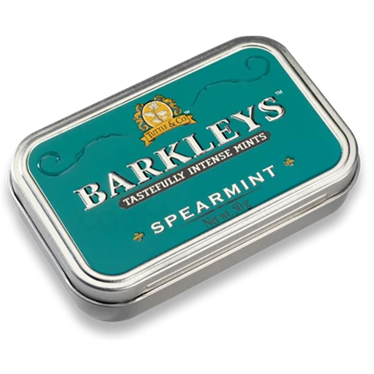Caramelos Barkleys de Menta Spearmint 50grs en lata 1 Caramelos Barkleys de Menta Spearmint 50grs en lata