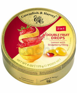 Caramelos Cavendish & Harvey 2 in 1 Lemon Strawberry 175gr