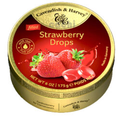 Caramelos Cavendish & Harvey Frutilla 175gr Lata Rellenos