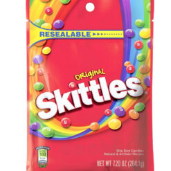 Caramelos Masticables Frutales Skittles Original 204grs