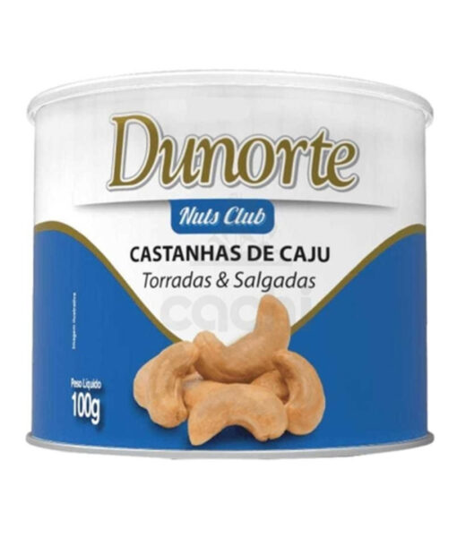 Castañas de Cajú Dunorte Lata 100gr