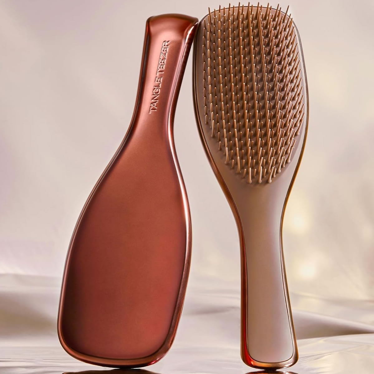 Cepillo Tangle Teezer Premium Chrome Finish Chocolate Bronze 2 Cepillo Tangle Teezer Premium Chrome Finish Chocolate Bronze