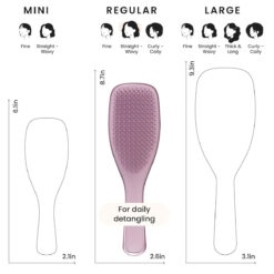 Cepillo Tangle Teezer Premium Chrome Finish Mauve Cooper