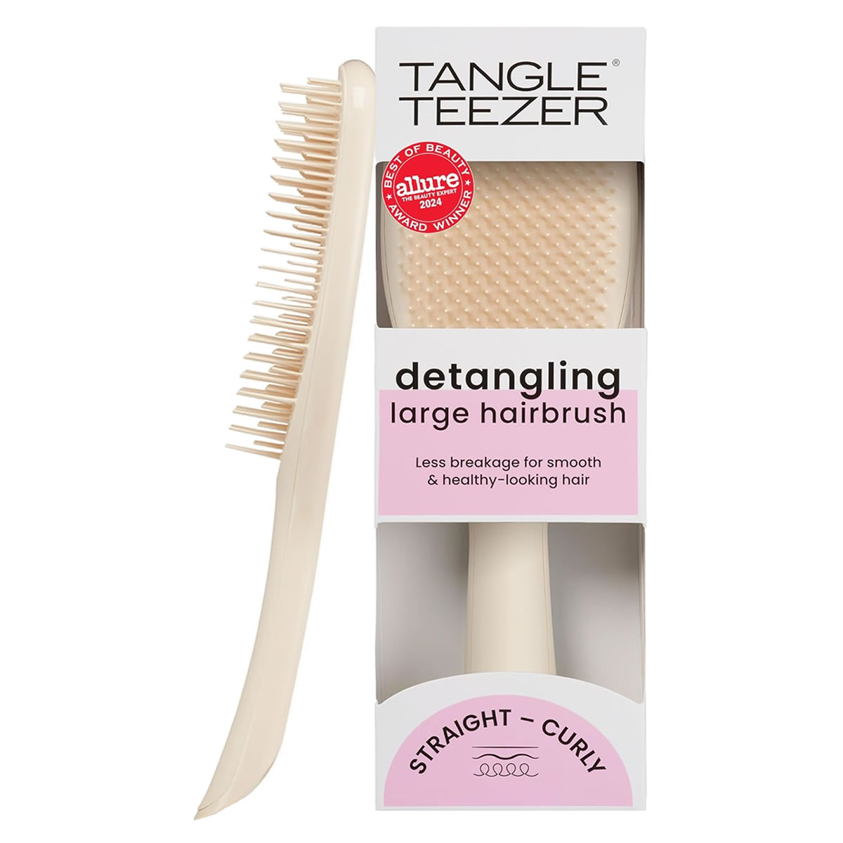 Cepillo Tangle Teezer The Ultimate Detangler Large Vainilla 2 Cepillo Tangle Teezer The Ultimate Detangler Large Vainilla