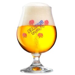 Cerveza Artesanal Delirium Tremens 750 X 2 Más 1 Copa Origin