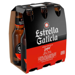 Cerveza Estrella Galicia Twist Off 330ml x 6 botellas