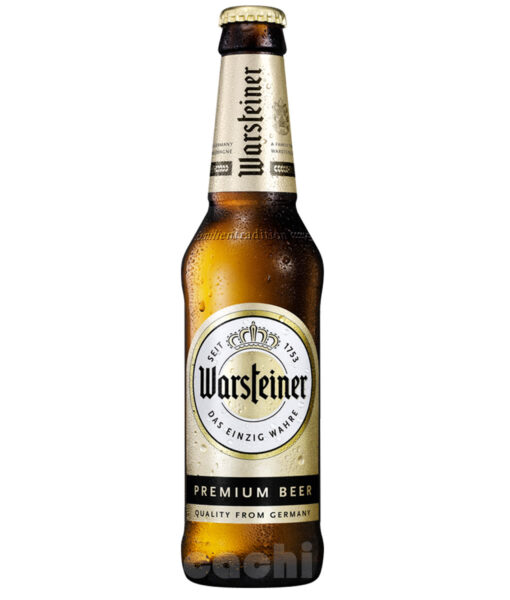 Cerveza Warsteiner botella 330ml Alemana Pura Malta