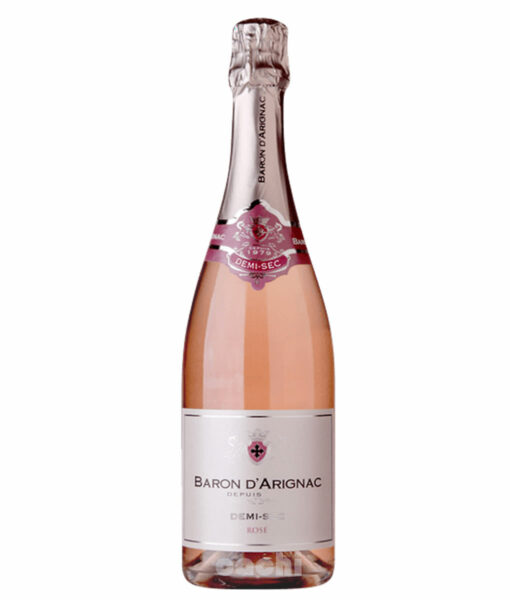 Champagne Francés Baron D' Arignac Demi Sec Rose