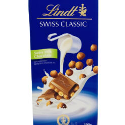 Chocolate Lindt Swiss Classic Leche con Avellanas 100gr