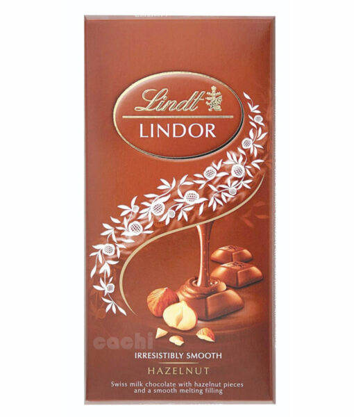Chocolate Lindt Swiss Lindor Hazelnuts 100gr 18 piezas