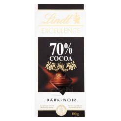 Chocolate Suizo Lindt Excellence 70% Cacao