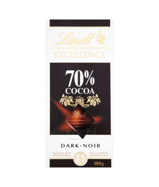 Chocolate Suizo Lindt Excellence 70% Cacao