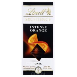 Chocolate Suizo Lindt Excellence Amargo Con Naranja