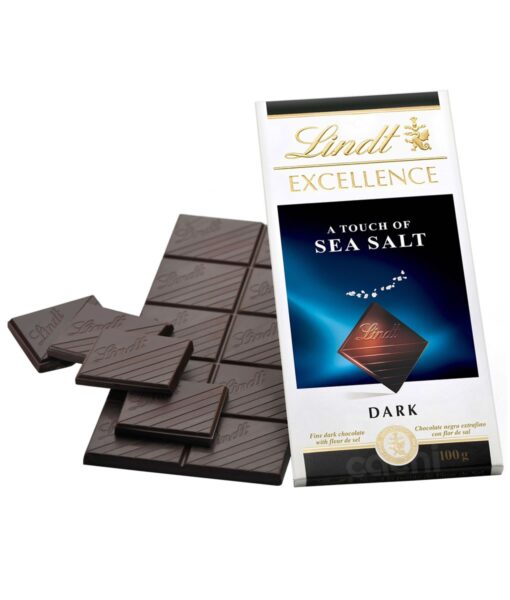 Chocolate Suizo Lindt Excellence Amargo Con Un Toque De Sal