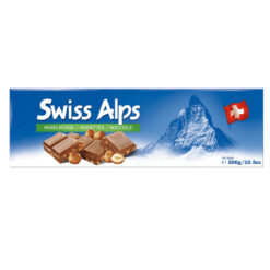 Chocolate Suizo Swiss Alps Leche Avellanas 300grs