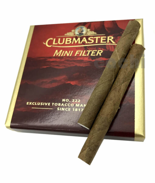 Cigarros Clubmaster Red Filter Mini x 20