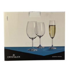 Copa De Cristal De Bohemia Lara Gran Vino X 6 de 450ml