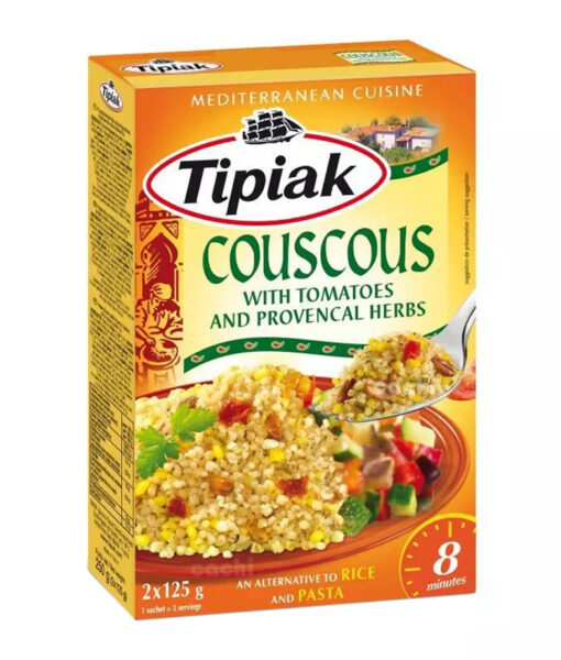 Couscous Tipiak con Tomates y Hierbas 2 x 125gr