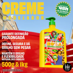 Crema Modeladora Bossa Cabello Rizado y Crespo Lola 500ml