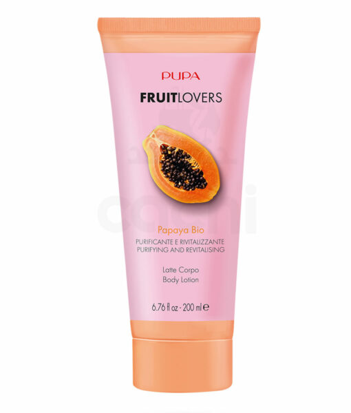 Crema de Cuerpo Pupa Fruit Lovers Papaya Antioxidante 200ml
