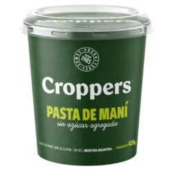 Croppers Pasta de Maní 100% 420grs